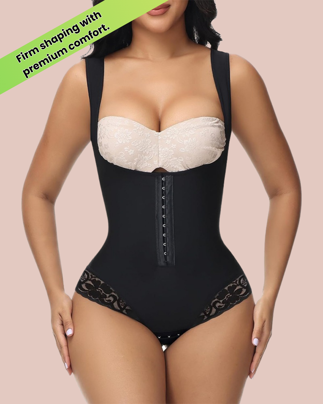 Princess Shape™ – Curvy-Body „Cachetero“ Schwarz