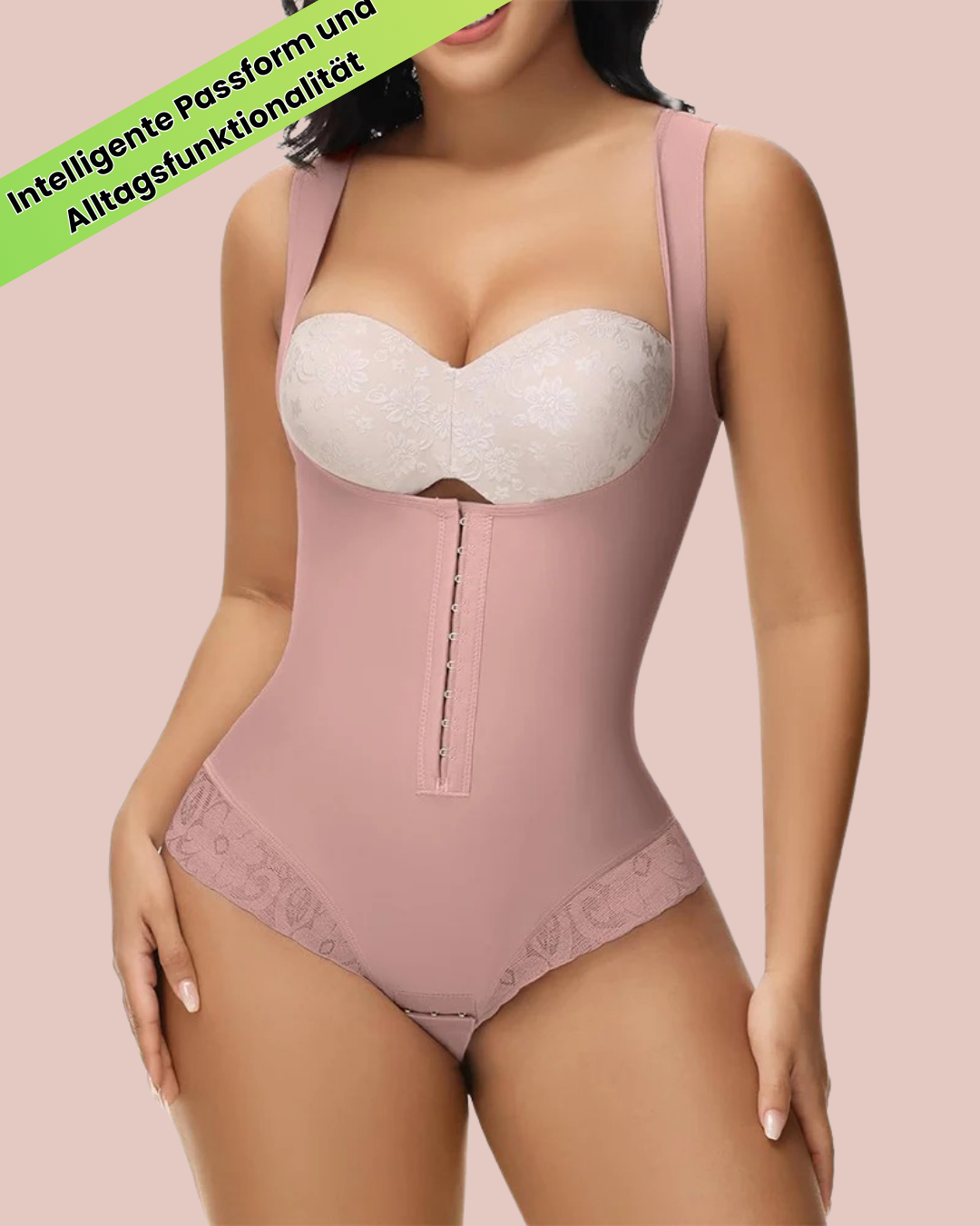 Princess Shape™ – Curvy-Body „Cachetero“ Schwarz