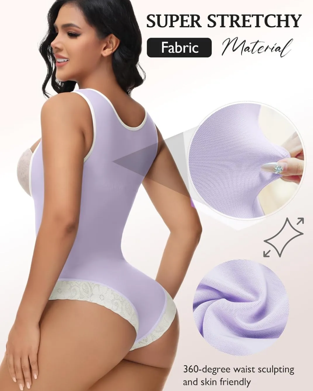 Princess Shape™ – Curvy-Body „Cachetero“ Schwarz